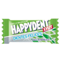 HAPPYDENT XYLIT Chicle HIERBABUENA 200 Unid