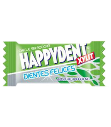 HAPPYDENT XYLIT Chicle HIERBABUENA 200 Unid