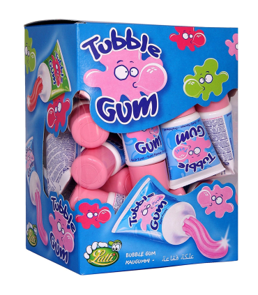 Tubble Gum Color FRAMBUESA LUTTI 36 Unid