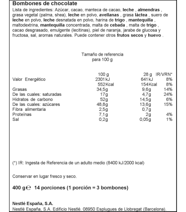 NESTLÉ Caja Roja 400 Gr