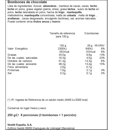 NESTLÉ Caja Roja Lata 250 Gr