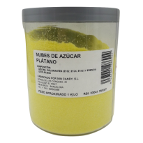 Algodón de azúcar sabor Plátano 1 Kg