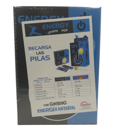 Chupa ENERGY POP + GINSENG 50 Unid