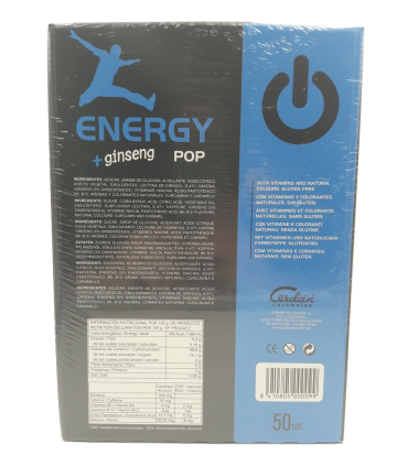 Chupa ENERGY POP + GINSENG 50 Unid