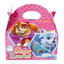 Caja Fiesta Paw Patrol Skye y Everest  12 Unid