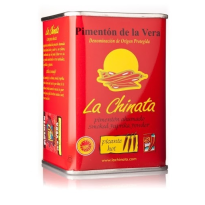 Pimentón Dulce lata 160 gr. Pimentón Ahumado "La Chinata"