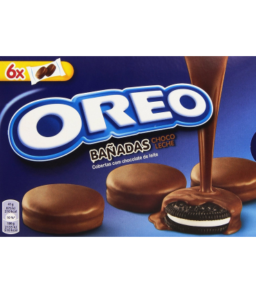 Oreo Bañadas Chocolate Blanco 6 bolsas x 2 unidades