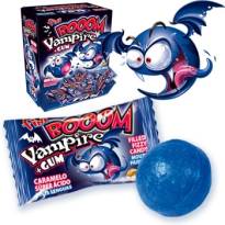 FINI Booom Vampire Pintalenguas con Chicle 200 Unid