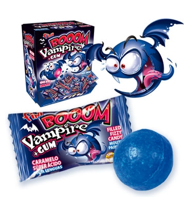 FINI Booom Vampire Pintalenguas con Chicle 200 Unid