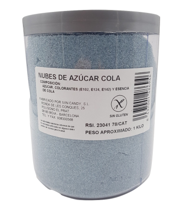 Algodón de azúcar sabor Cola 1 Kg