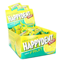 HAPPYDENT XYLIT FRUIT Chicle  FRESH LEMON 200 Unid