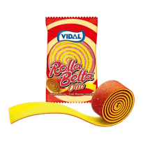 Rolla Belta Duo Fresa - Plátano VIDAL 24 Unid