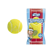 Chicle SMASH Pelota Tenis VIDAL 200 unid