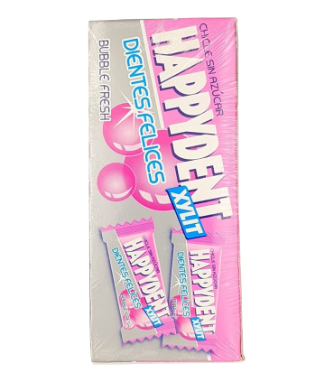 HAPPYDENT XYLIT  Chicle  BUBBLE FRESH 200 Unid