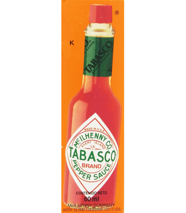 TABASCO ROJO Salsa picante 60 ML