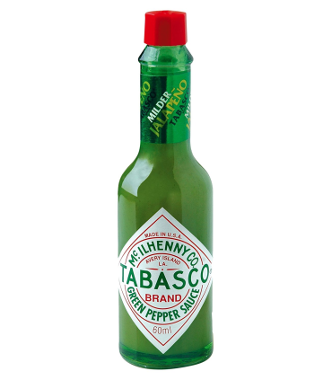 TABASCO VERDE  Salsa Jalapeños 60 ML