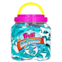 Blue Sharky Ballenas Azules  TROLLI 130 unidades