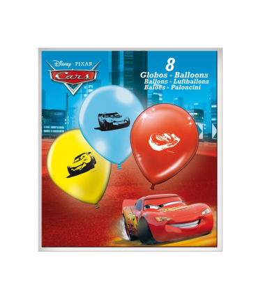 Globos CARS VERBETENA 8 Unid