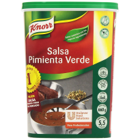 Salsa Pimienta Verde  KNORR 660 Gr