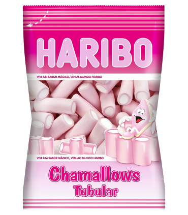 Chamallows Tochos refrescantes de fresa HARIBO