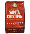 Café Molido Tueste Natural Descafeinado SANTA CRISTINA 250 Gr