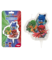 Vela Cumpleaños PJ MASKS DEKORA