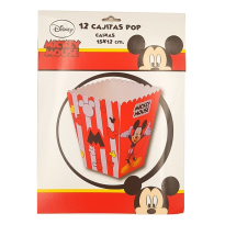 Envase POP MICKEY MOUSE Palomitas 12 Unid