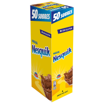 Nesquik Cacao soluble Instantáneo 50 Sobres