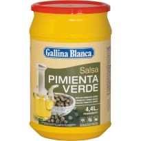 Salsa Pimienta Verde  GALLINA BLANCA 600 Gr