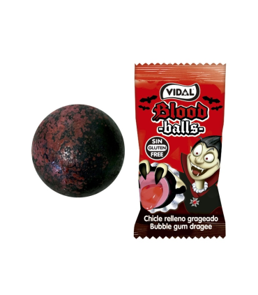 Chicle Blood Balls VIDAL 200 unid