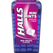 HALLS Mini Mints Frutos Rojos 12 Unid