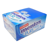 Mentos Pure Fresh Gum FRESH MINT 150 Unid