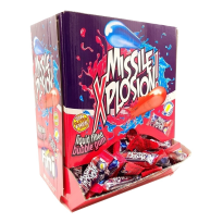 Missile Explosion Chicle Pintalenguas FINI 200 Unid