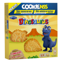 Galletas DINOSAURUS Cookienss Sin Azúcar  185 Gr
