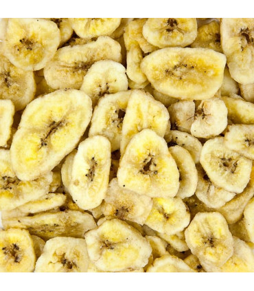 Plátano deshidratado Banana chips 800 Gr