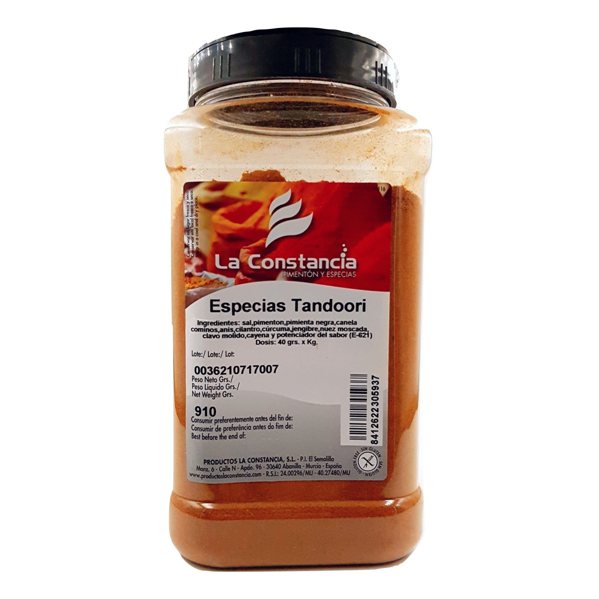 Especias Tandoori Bote 910 Gr