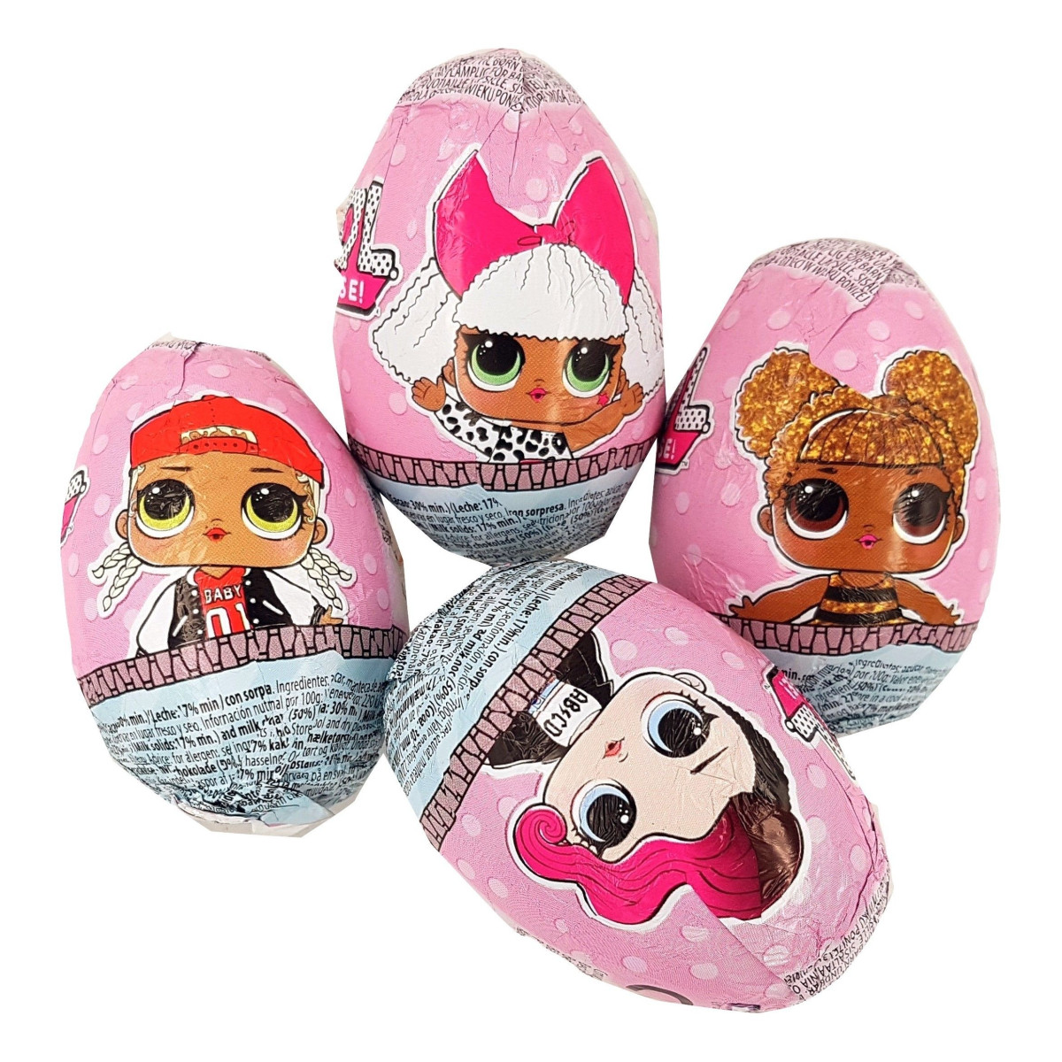 LOL Surprise Huevos de Chocolate con Sorpresa 24 Unid