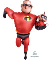 LOS INCREIBLES  AirWalkers Globo Gigante