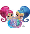 SHIMMER AND SHINE AirWalkers Globo Gigante