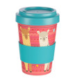 Vaso con Tapa de ALPACA 400 ML