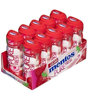 Mentos Pure Fresh Gum FRESA 10 Unid