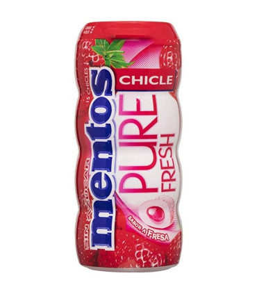 Mentos Pure Fresh Gum FRESA 10 Unid