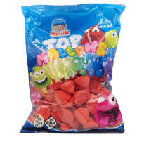 Top Mallows Rojos Marshmallows TOP CANDY 1 kg