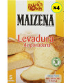 Levadura de Panadería Seca  MAIZENA Pack de 4 * 27,5 Gramos