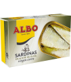 Sardinas en Aceite de Oliva  ALBO  120 Gr