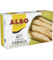 Filetes de Caballa en Aceite de Oliva  ALBO  120 Gr