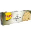 Atún Claro en Aceite de Oliva Virgen Extra  ALBO  276 Gr (3*92 g)