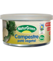 Paté Vegetal CAMPESTRE NATRUGREEN  125 Gramos