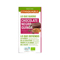 Chocolate Negro Quinoa Ecólogico ETHIQUABLE 100 Gramos