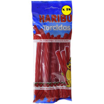 Mega Torcidas Fresa  HARIBO  Pack 18*75 Gr